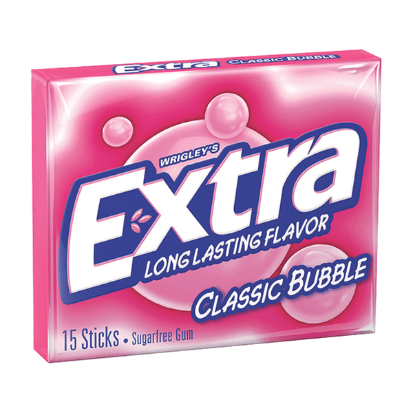 EXTRA CLASSIC BUBBLE 15 STICKS