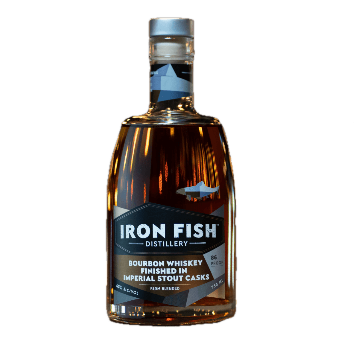 IRON FISH STOUT CASK BOURBON 750ML
