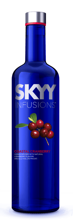 SKYY COASTAL CRANBERRY VODKA 750ML