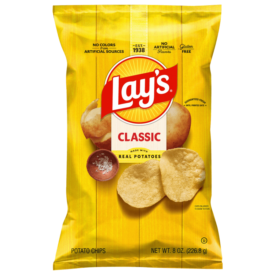 LAY'S CLASSIC CHIPS 8OZ