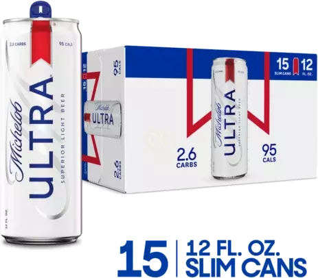 Michelob ultra 15pk cans