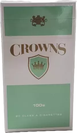 CROWNS MENTHOL LIGHT 100'S