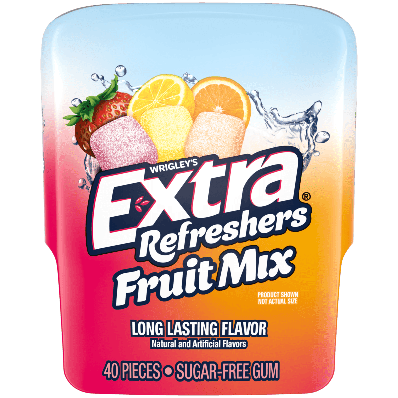 EXTRA REFRESHERS FRUIT MIX 40 PIECES