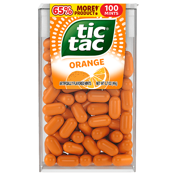 TIC TAC ORANGE 100 MINTS