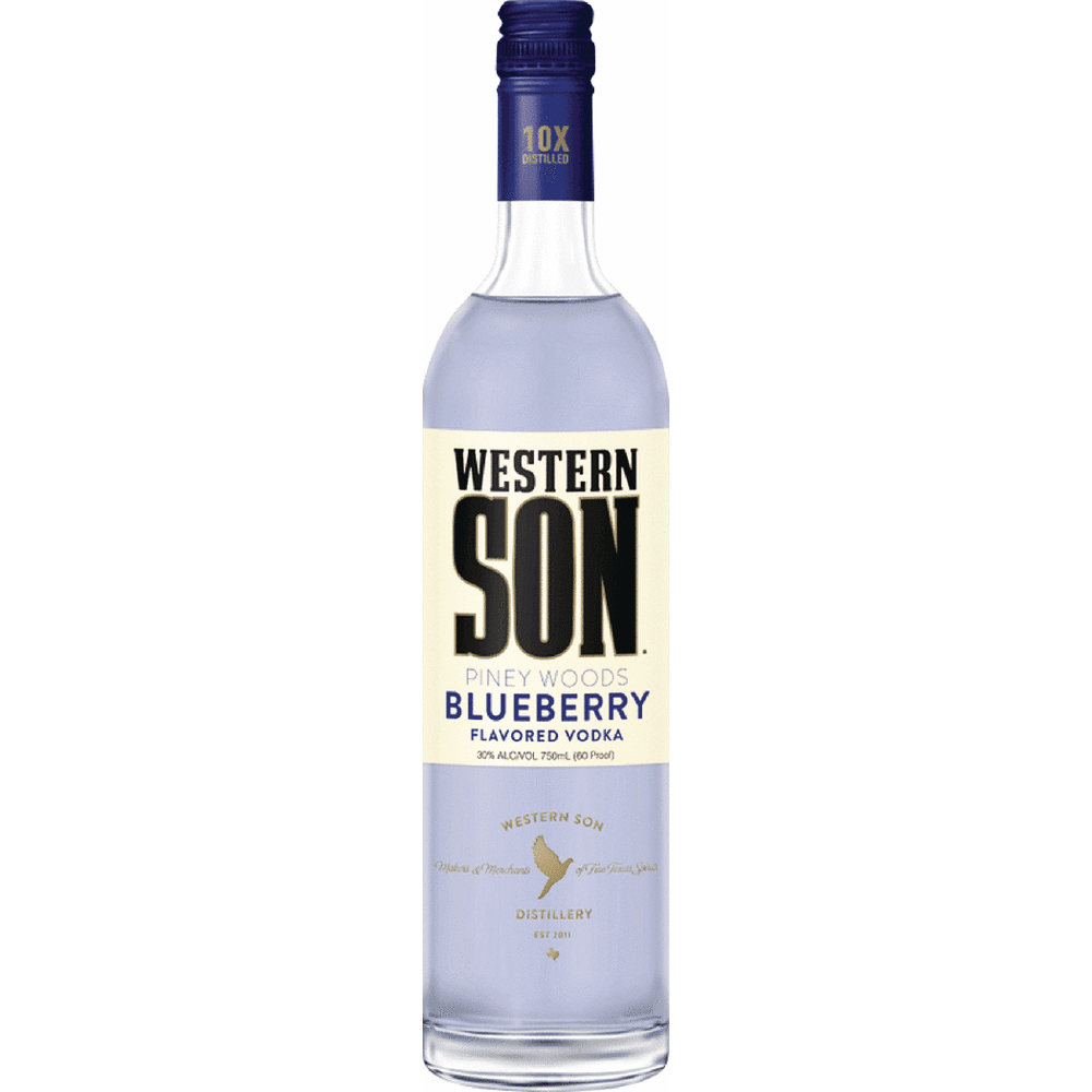 Western Son Blueberry Vodka 750ml