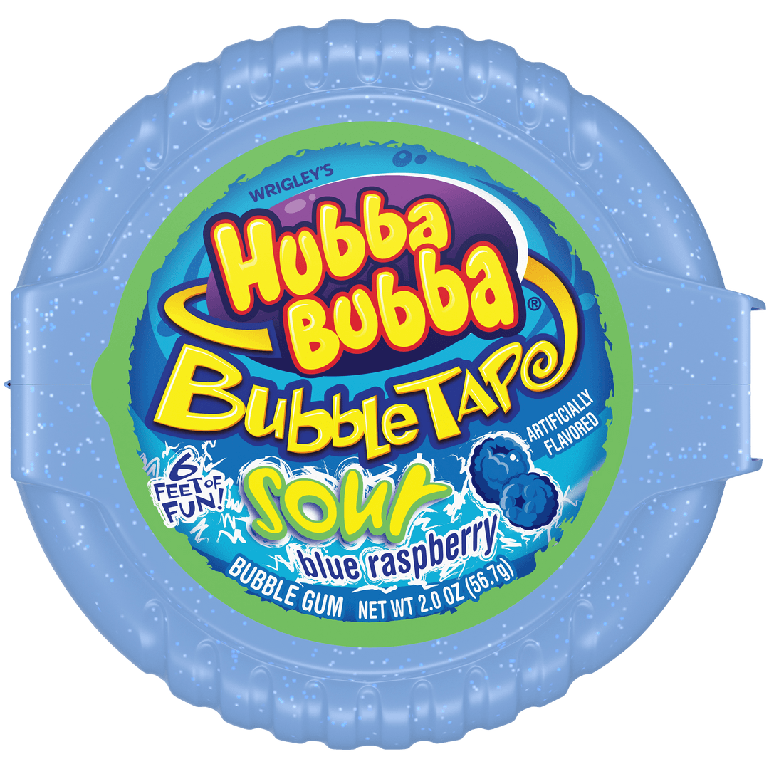 HUBBA BUBBA BUBBLE TRAP SOUR BLUE RASPBERRY