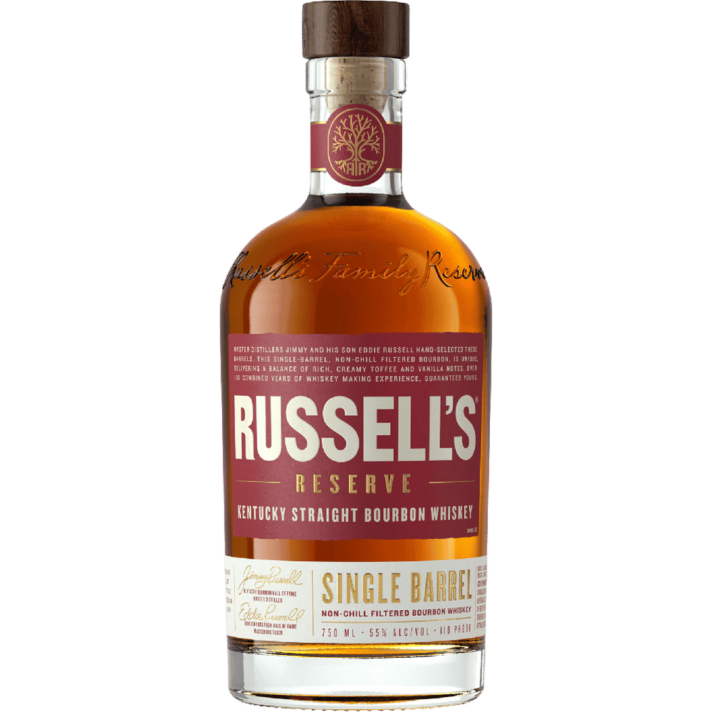 Russell’s reserve single barrel straight bourbon