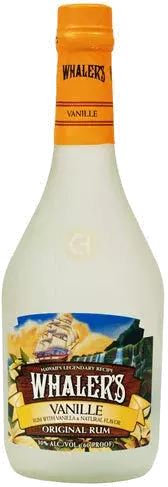 WHALER'S VANILLA RUM 750ML