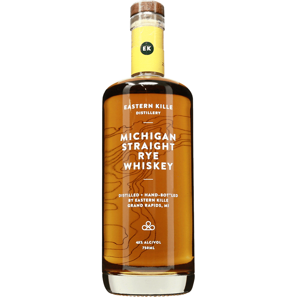 eastern kille michigan straight rye whisky 750ML