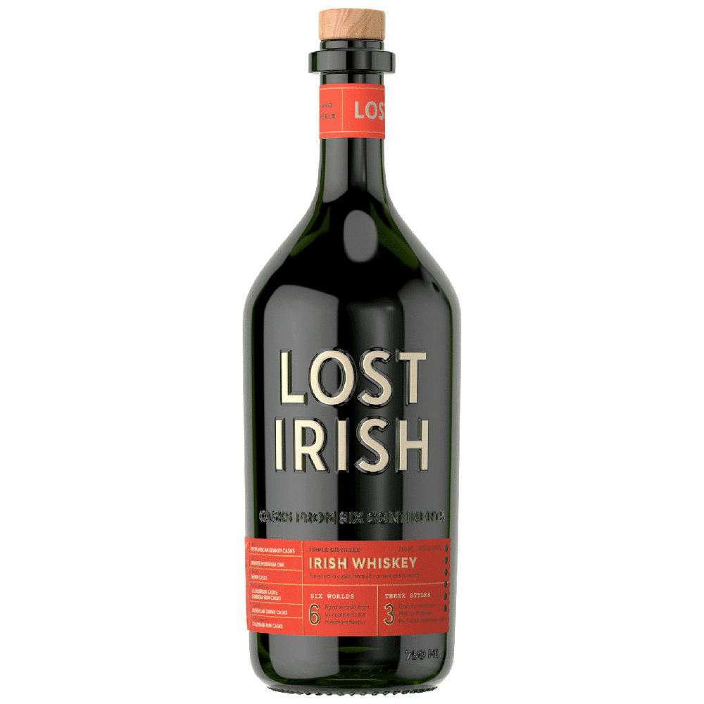 LOST IRISH WHISKEY 750ML