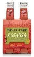 FEVER-TREE BLOOD ORANGE GINGER BEER NON-ALCOHOLIC 4-6.8OZ