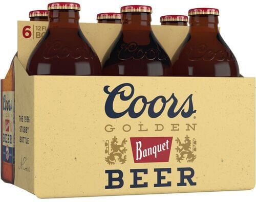 Coors golden 6pk bottles