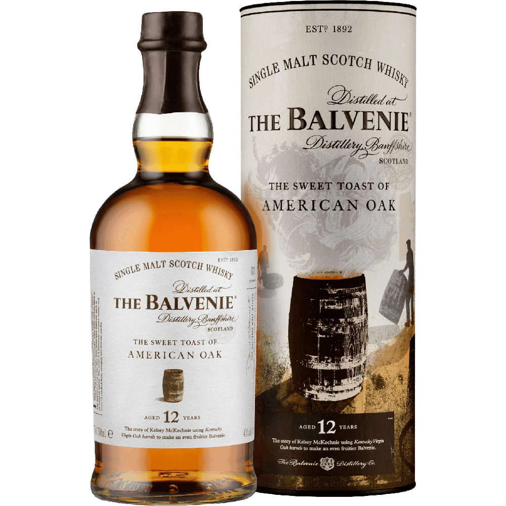 THE BALVENIE THE SWEET TOAST OF AMERICAN OAK 12YR 750ML