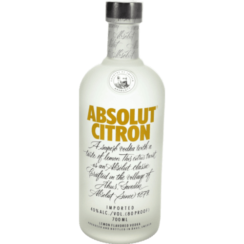 ABSOLUTN CITRON 750ML
