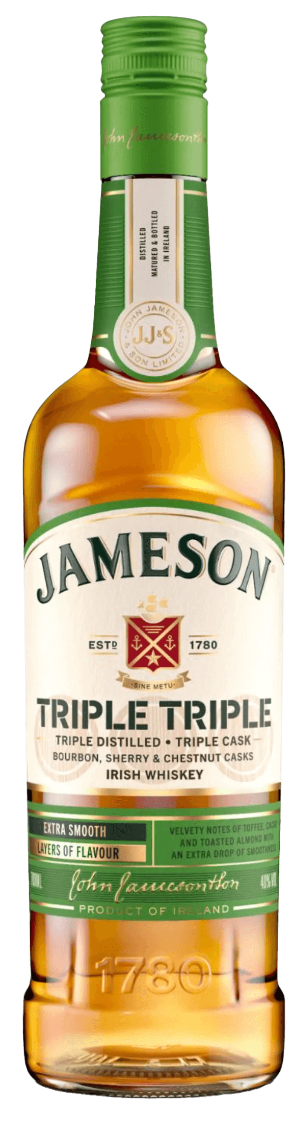 JAMESON TRIPLE TRIPLE 750 ML