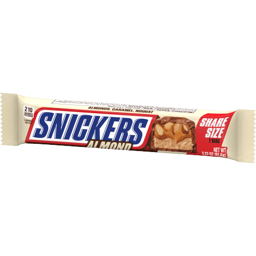 SNICKERS ALMOND SHARE SIZE
