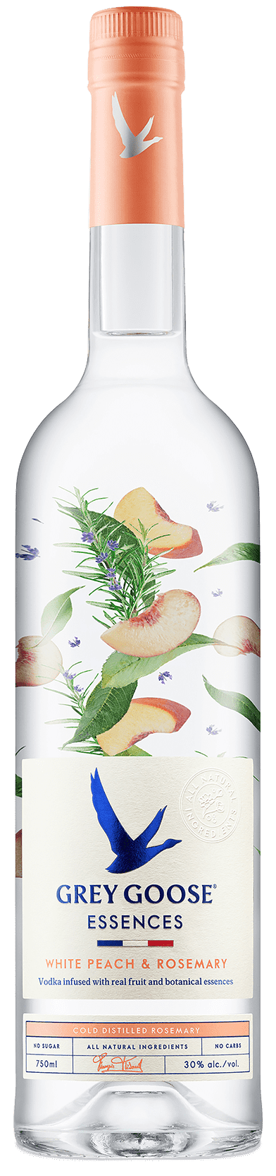 GREY GOOSE ESSENCES WHITE PEACH & ROSEMARY 750ML