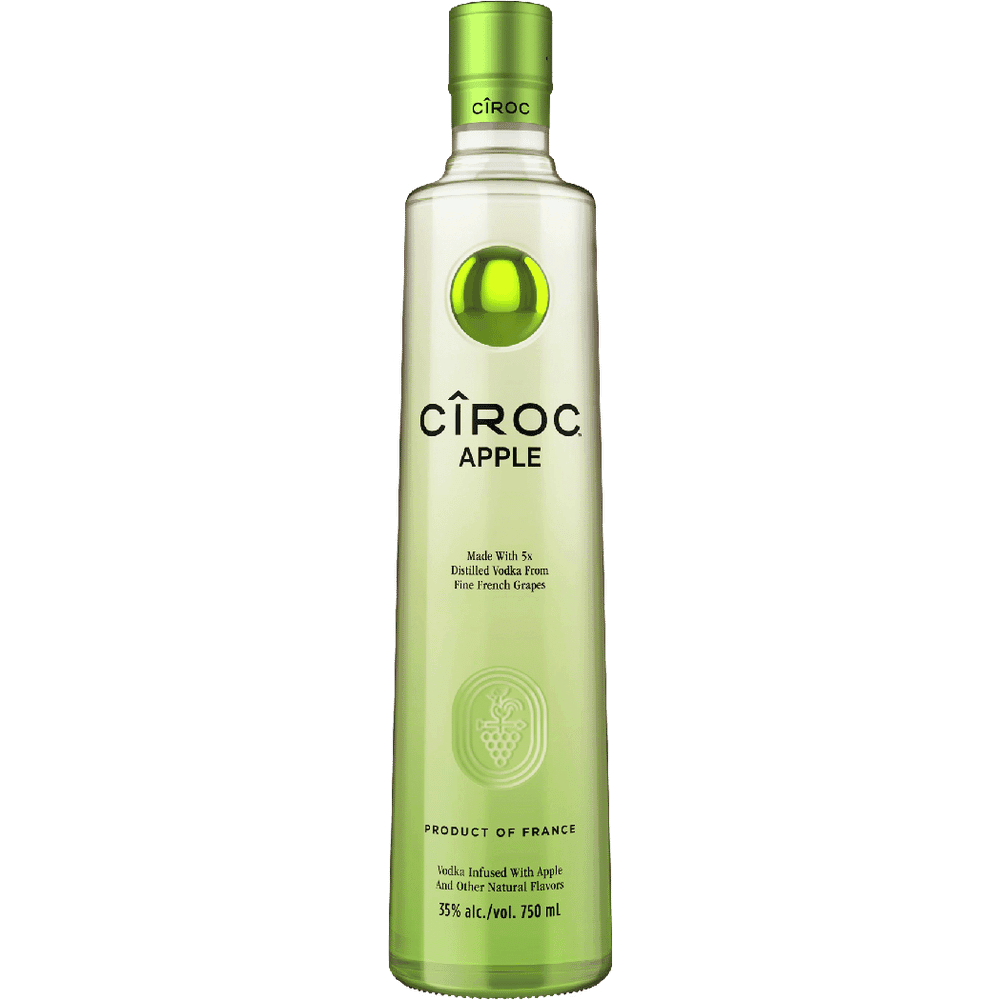 CIROC APPLE VODKA 750ML