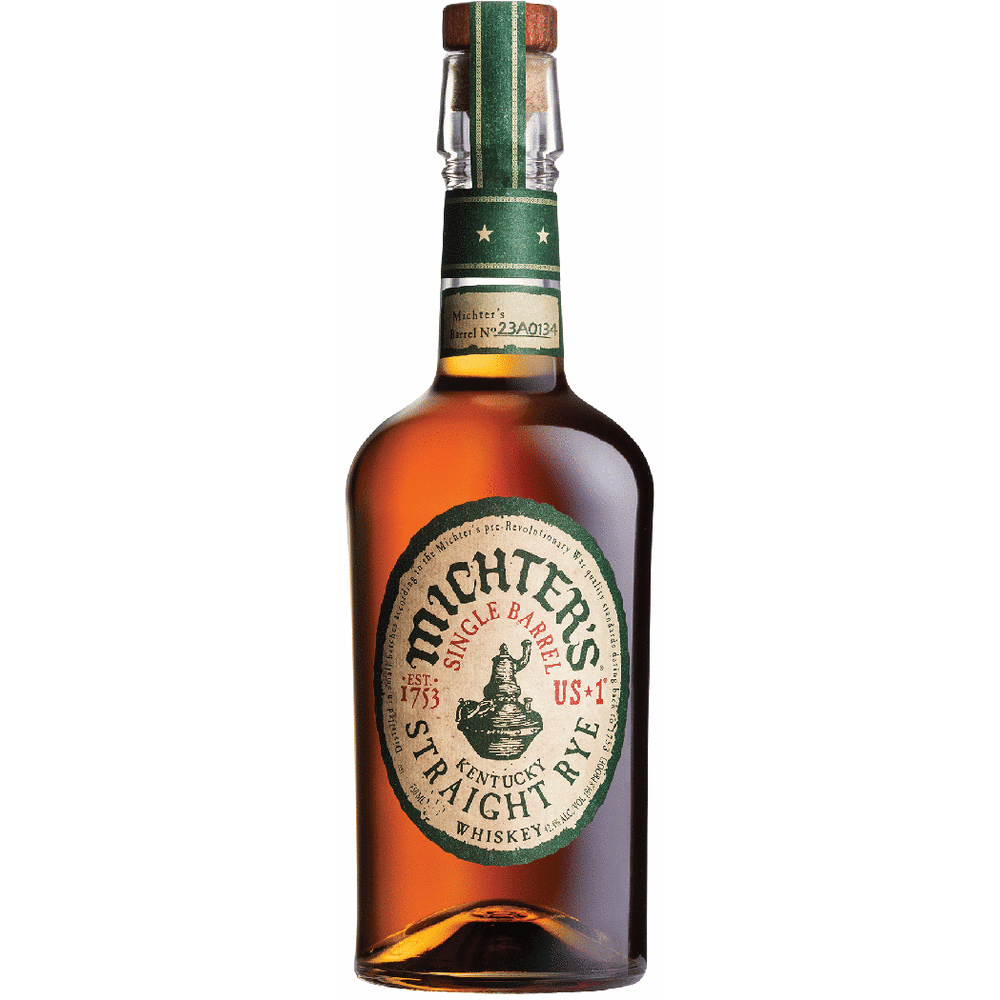 Michter’s single barrel straight rye