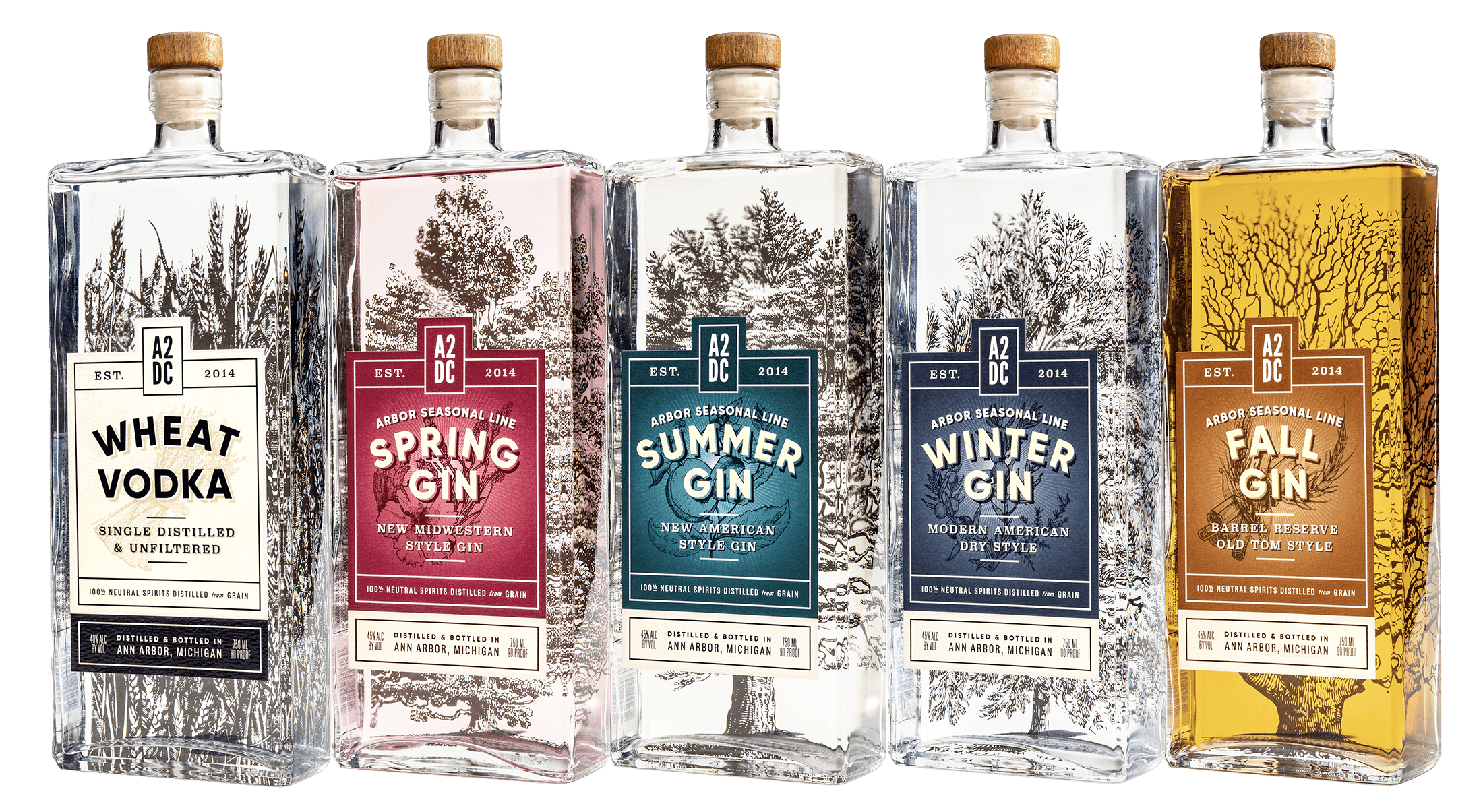 A2 DC SUMMER GIN 750ML