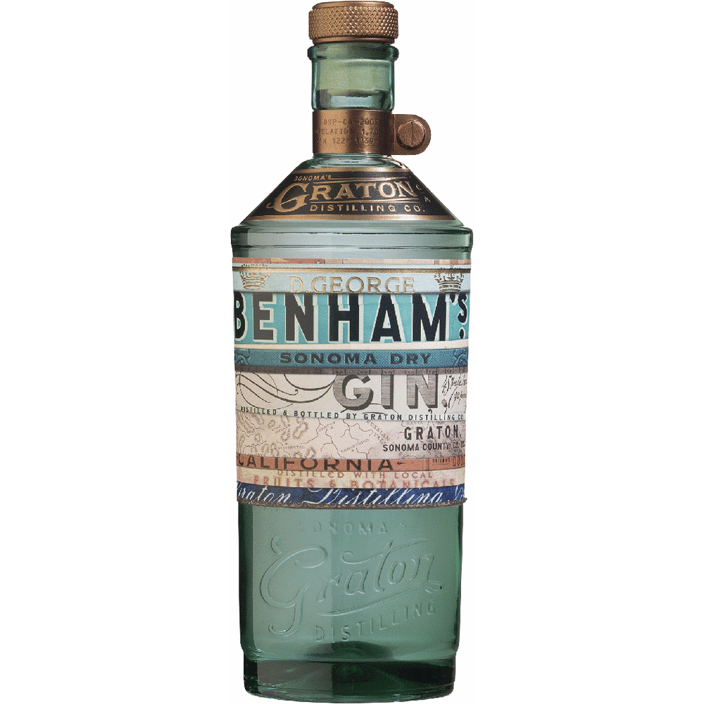 D. George Benham Sonoma Dry Gin 750ml