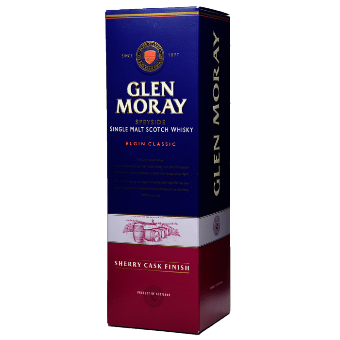 GLEN MORAY SHERRY CASK FINISH 750ML
