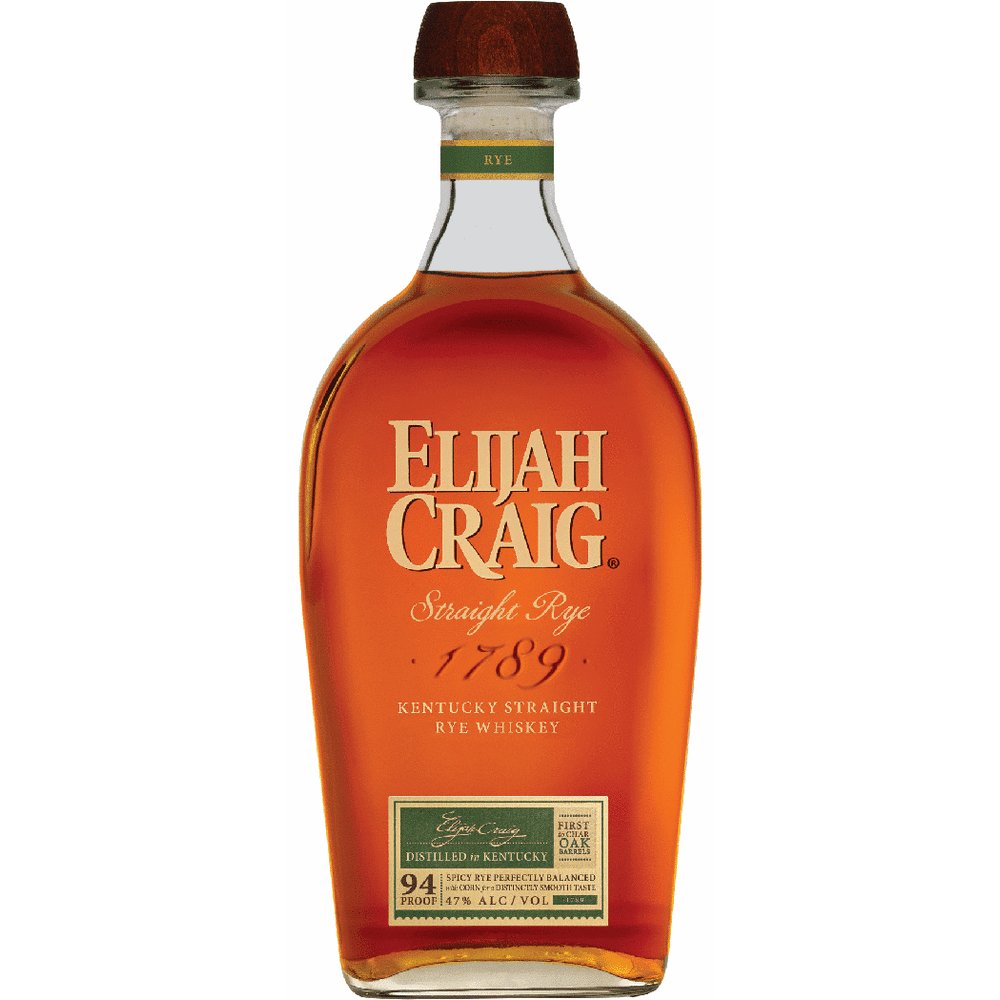 Elijah Craig straight rye