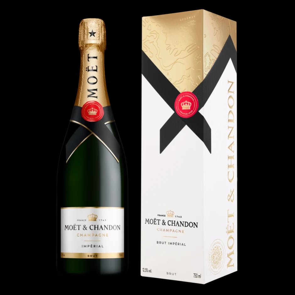 MOET & CHANDON CHAMPAGNE BRUT IMPERIAL 750ML