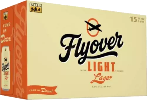 FLYOVER LIGHT LAGER 15 PK CANS