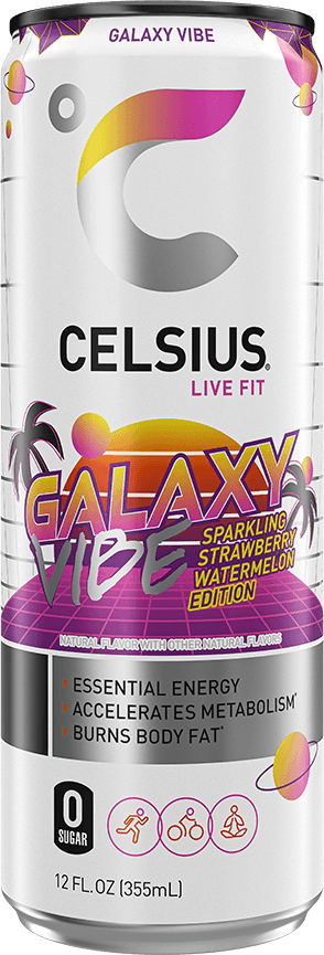 CELSIUS GALAXY VIBE 12OZ
