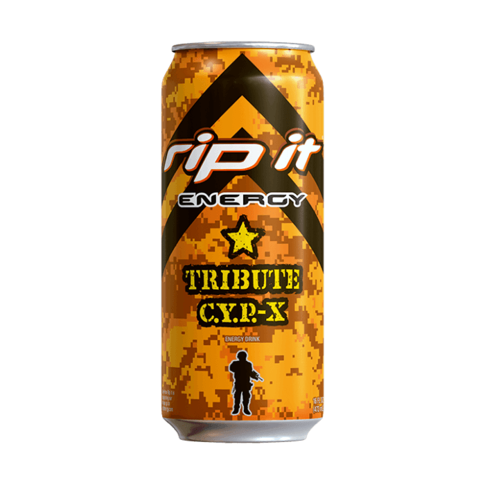 RIP IT TRIBUTE ENERGY DRINK C.Y.P.-X 16OZ