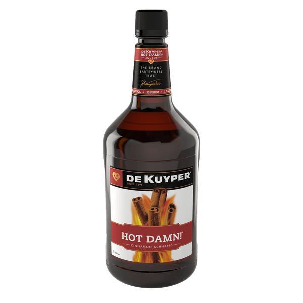 DE KUYPER HOT DAMN CINNAMON SCHNAPPS 1.75L