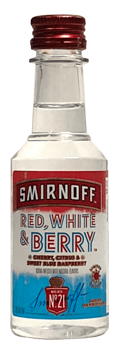SMIRNOFF RED, WHITE & BERRY 50ML