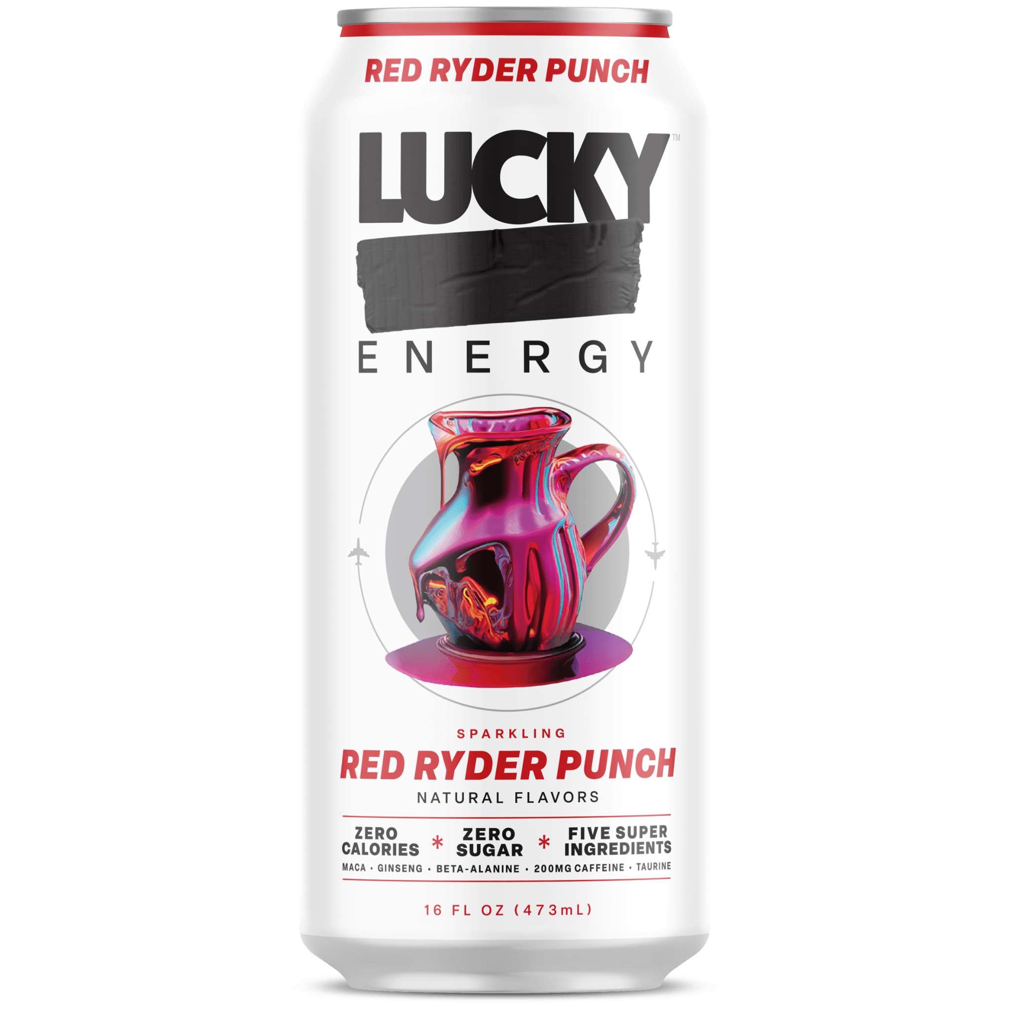 LUCKY ENERGY RED RYDER PUNCH 16OZ