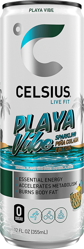 CELSIUS PLAYA VIBE 12OZ