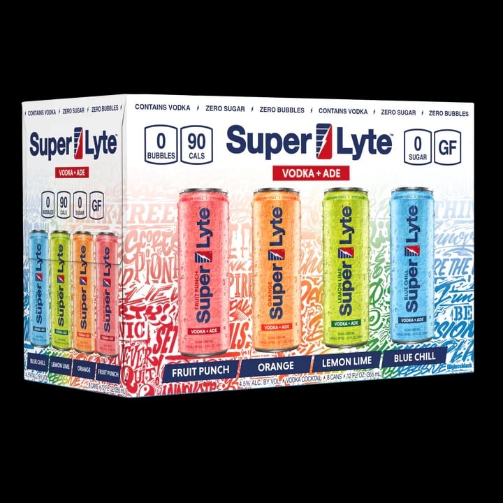 SUPERLYTE VODKA+ADE 8PK CANS