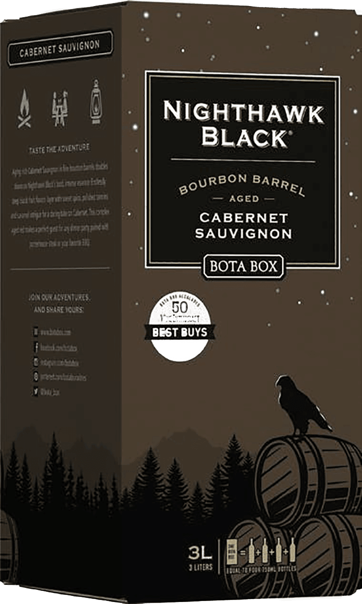 Nighthawk by Bota cabernet sauvignon
