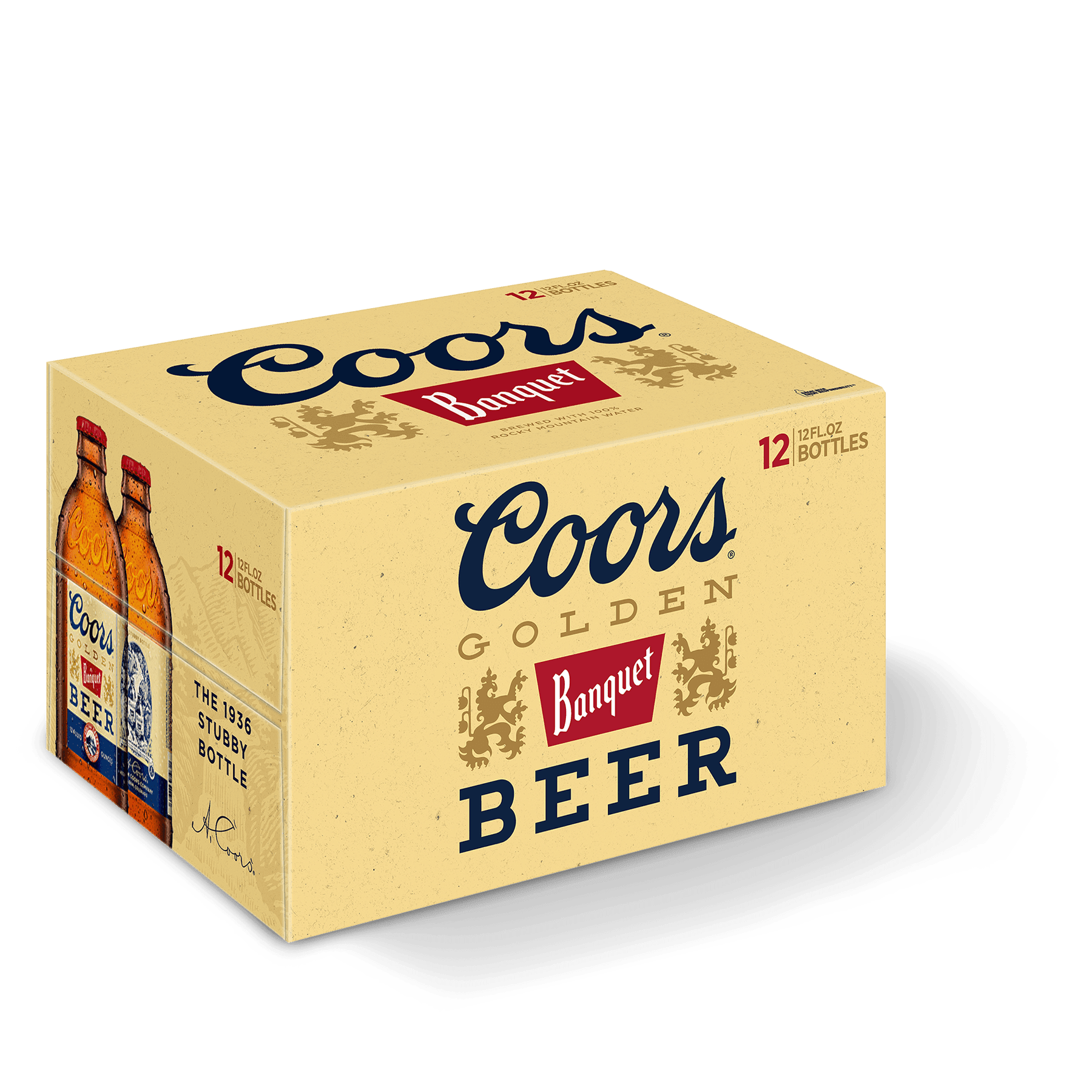 Coors golden beer 12pk bottles