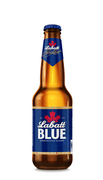 Labatt blue 12pk bottles