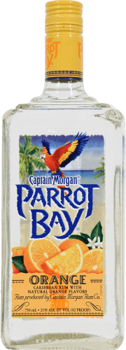 PARROT BAY ORANGE RUM 750ML