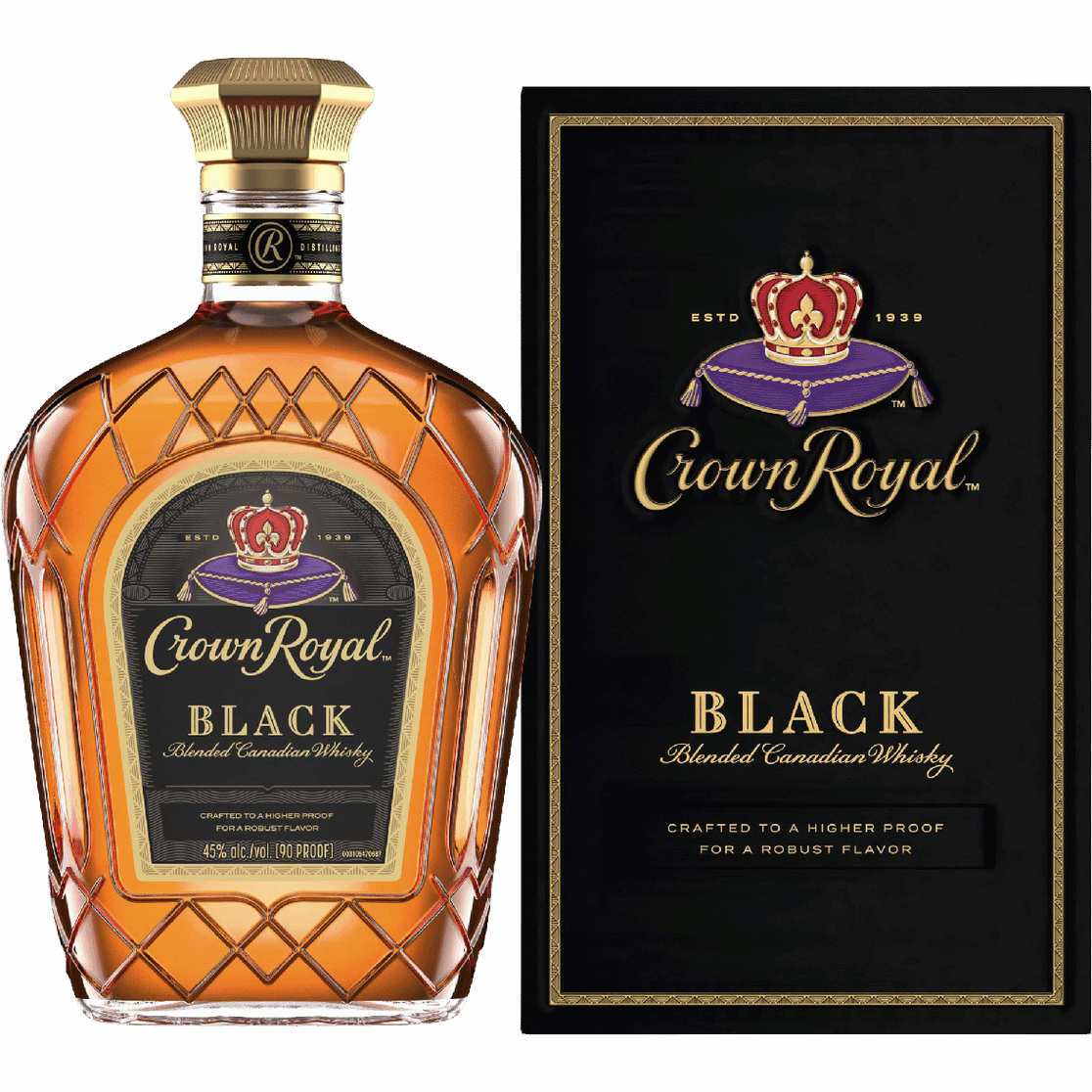 CROWN ROYAL BLACK 750 ML