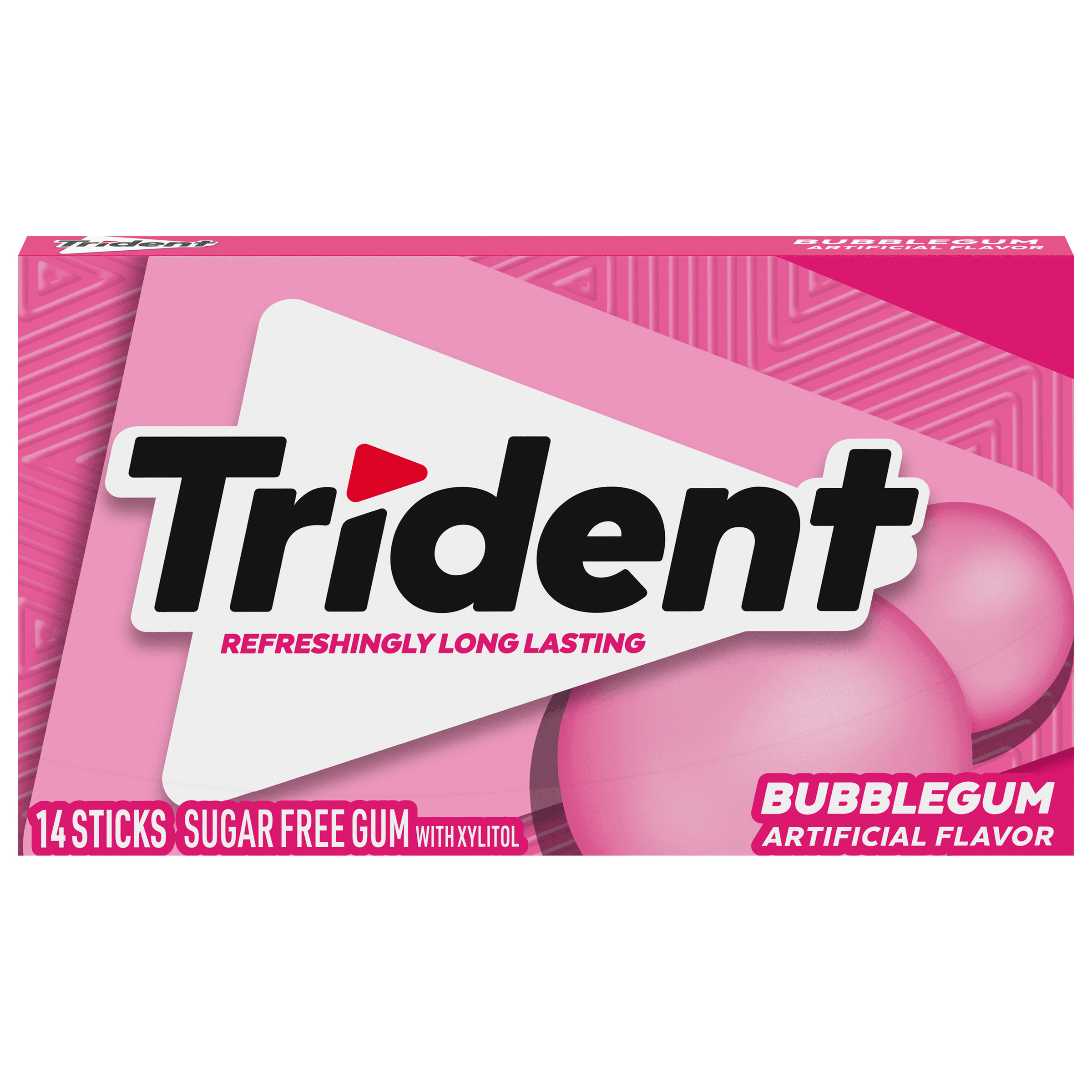 TRIDENT BUBBLEGUM 14STICKS