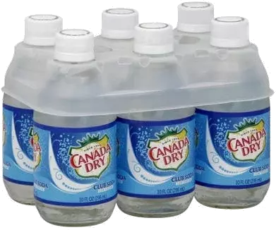 CANADA DRY CLUB SODA 10OZ 6PK