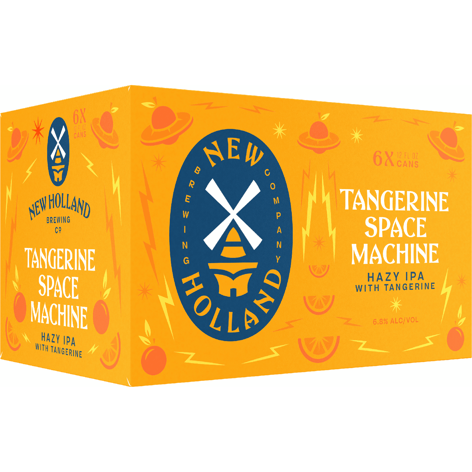 TANGERINE SPACE MACHINE- HAZY IPA  - 6 CANS