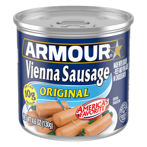 ARMOUR VIENNA SAUSAGE ORIGINAL 4.6 OZ